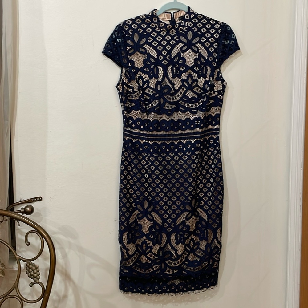 Quiz navy dress